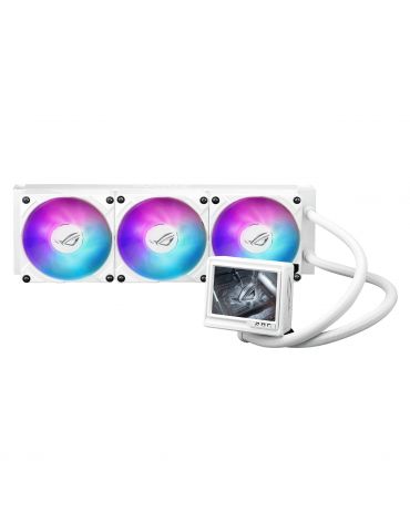 ASUS ROG RYUJIN III 360 ARGB EXTREME WHT Procesor Răcire lichidă all-in-one 12 cm Alb 1 buc.
