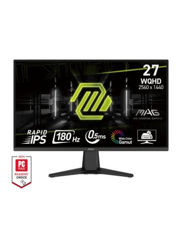 MSI MAG 275QF monitoare LCD 68,6 cm (27") 2560 x 1440 Pixel Wide Quad HD Negru - Tik.ro