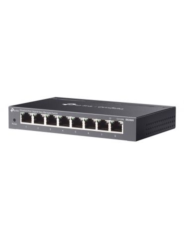 TP-Link Omada ES208G switch-uri Gestionate L2 Gigabit Ethernet (10 100 1000) Negru