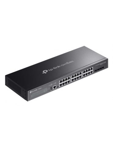 TP-Link Omada SG5428X switch-uri Gestionate L3 Gigabit Ethernet (10 100 1000) Negru