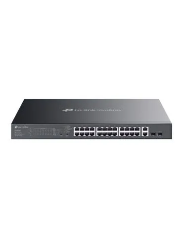 TP-Link Omada ES228GMP switch-uri Gestionate L2 Gigabit Ethernet (10 100 1000) Power over Ethernet (PoE) Suport Negru - Tik.ro