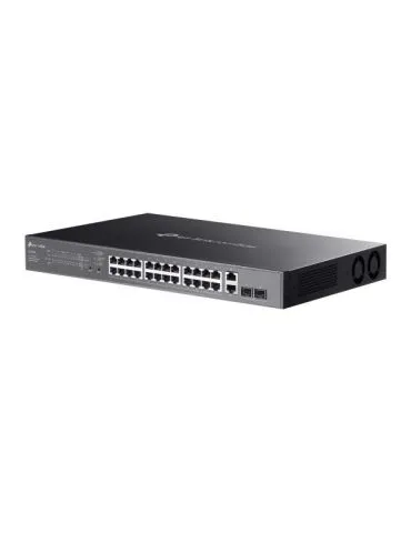 TP-Link Omada ES228GMP switch-uri Gestionate L2 Gigabit Ethernet (10 100 1000) Power over Ethernet (PoE) Suport Negru