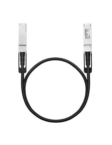 TP-Link Omada SM9220-1M cablu InfiniBand fibră optică QSFP28 Twinax Negru - Tik.ro