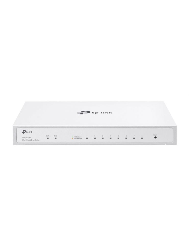 TP-Link Festa FS308G Gestionate L2/L2+ Gigabit Ethernet (10/100/1000) Power over Ethernet (PoE) Suport Alb