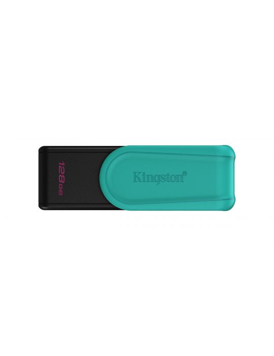 Kingston Technology DataTraveler Exodia S memorii flash USB 128 Giga Bites USB Tip-A 3.2 Gen 1 (3.1 Gen 1) Negru, Turcoaz