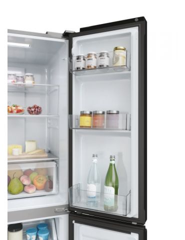 Haier Cube 83 Serie 3 HCR3818ENPT frigidere cu unități alipite (side by side) De sine stătător 467 L E Antracit