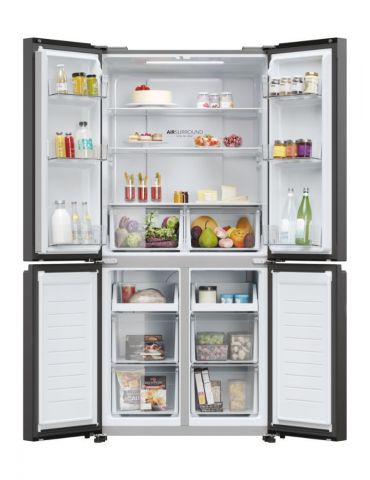 Haier Cube 83 Serie 3 HCR3818ENPT frigidere cu unități alipite (side by side) De sine stătător 467 L E Antracit
