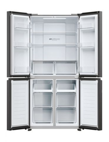 Haier Cube 83 Serie 3 HCR3818ENPT frigidere cu unități alipite (side by side) De sine stătător 467 L E Antracit