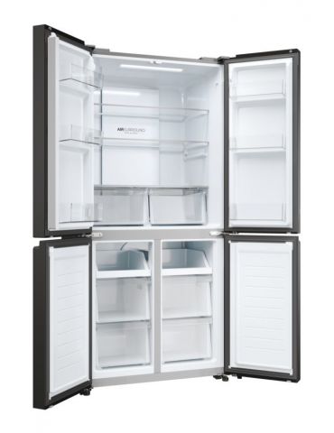 Haier Cube 83 Serie 3 HCR3818ENPT frigidere cu unități alipite (side by side) De sine stătător 467 L E Antracit