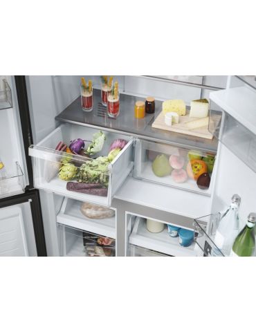 Haier Cube 83 Serie 3 HCR3818ENPT frigidere cu unități alipite (side by side) De sine stătător 467 L E Antracit