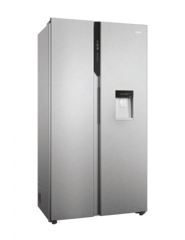 Haier SBS 90 Serie 5 HSR5918DWMP frigidere cu unități alipite (side by side) De sine stătător 521 L D Platină, Din oţel