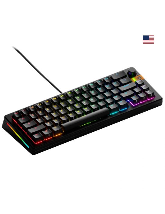 Glorious Gaming GMMK 3 HE 65% Prebuilt tastaturi USB QWERTY Engleză SUA Negru