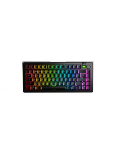 Glorious Gaming GMMK 3 PRO 75% Prebuilt tastaturi RF Wireless + Bluetooth QWERTY Engleză SUA Negru