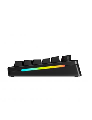 Glorious Gaming GMMK 3 PRO 75% Prebuilt tastaturi RF Wireless + Bluetooth QWERTY Engleză SUA Negru