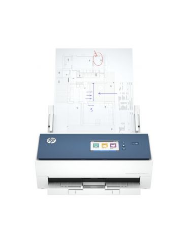 HP ScanJet Enterprise Flow N9000 sn1 Scanner ADF 600 x 600 DPI A3 Albastru, Alb