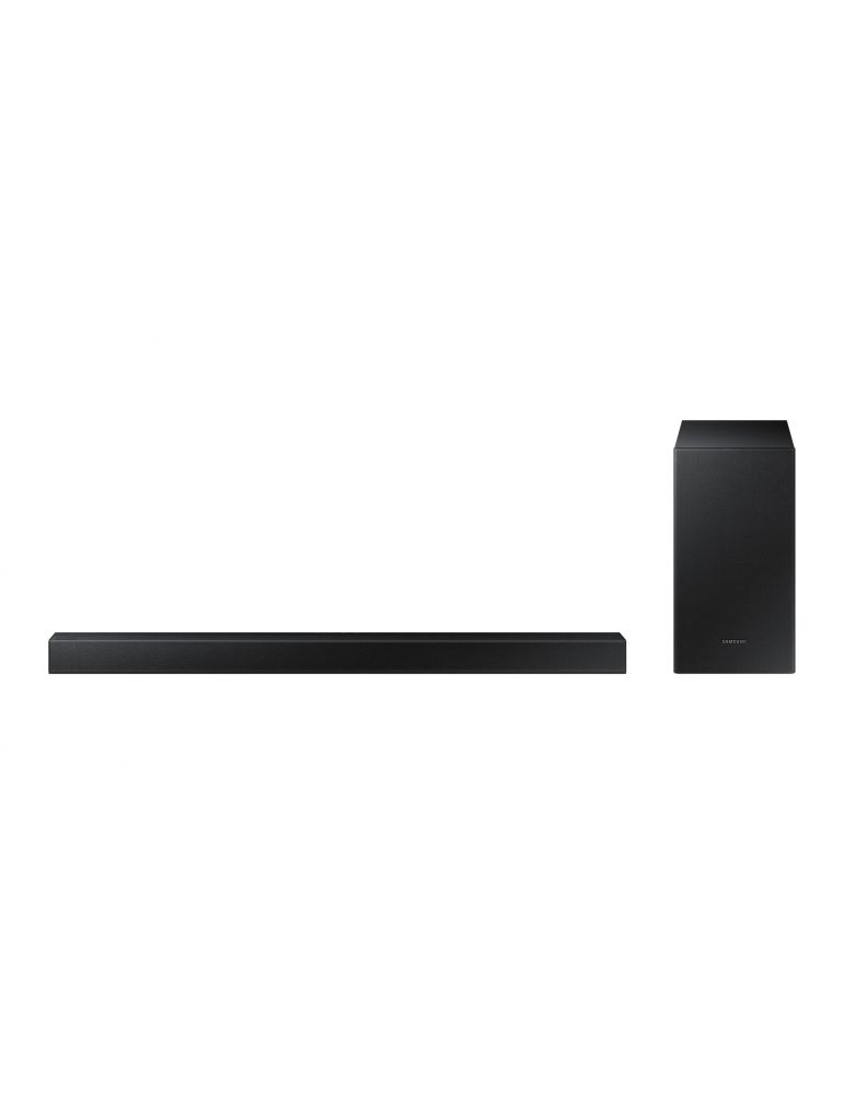 Soundbar samsung soundbar 2.1 rms 200w bluetooth cu fir alimentare 220v jack 3.5mm optic hw-t430 (include tv 1.5 lei) (include t
