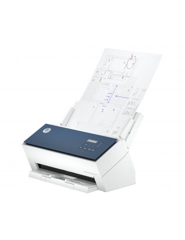 HP ScanJet Enterprise Flow 9000 s1 Scanner ADF + alimentare cu coli 1200 x 1200 DPI A3 Albastru, Alb