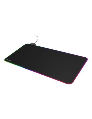 GENESIS Boron 500 XXL RGB Mouse pad pentru jocuri Negru