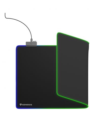 GENESIS Boron 500 XXL RGB Mouse pad pentru jocuri Negru
