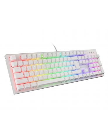 GENESIS Thor 303 tastaturi Gaming USB QWERTY US Internațional Alb - Tik.ro