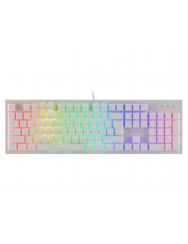 GENESIS Thor 303 tastaturi Gaming USB QWERTY US Internațional Alb