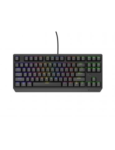 GENESIS Thor 230 TKL tastaturi Gaming USB + RF Wireless + Bluetooth QWERTY Negru