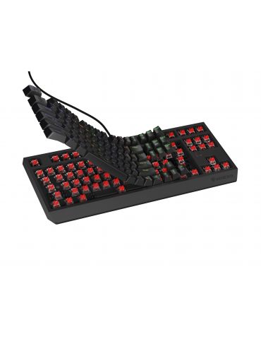 GENESIS Thor 230 TKL tastaturi Gaming USB + RF Wireless + Bluetooth QWERTY Negru