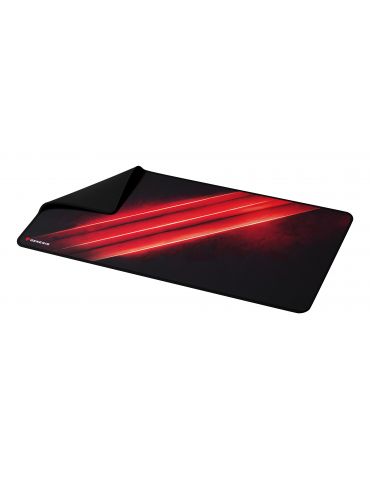 GENESIS Carbon 500 Maxi Flash G2 Mouse pad pentru jocuri Negru, Roşu
