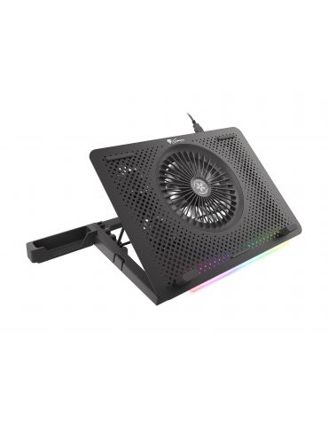 GENESIS Oxid 450 suporturi de răcire pentru calculatoarele portabile 39,6 cm (15.6") 2400 RPM Negru