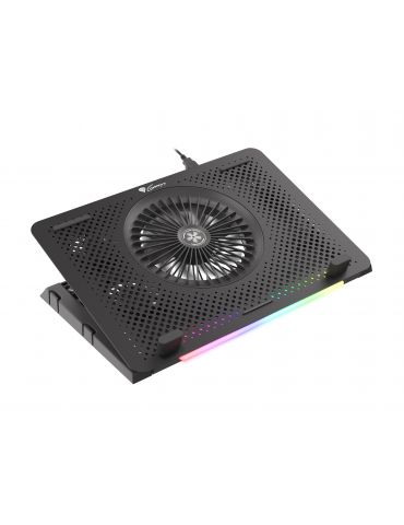 GENESIS Oxid 450 suporturi de răcire pentru calculatoarele portabile 39,6 cm (15.6") 2400 RPM Negru
