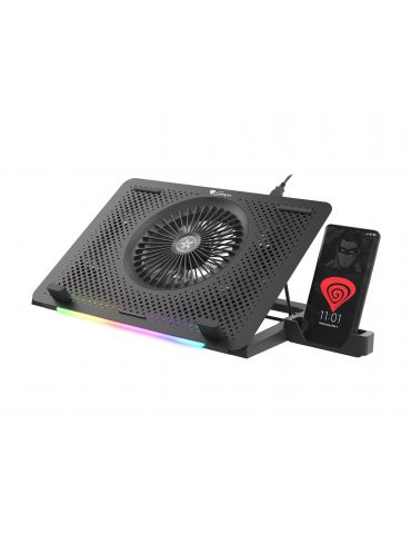GENESIS Oxid 450 suporturi de răcire pentru calculatoarele portabile 39,6 cm (15.6") 2400 RPM Negru