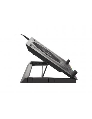 GENESIS Oxid 450 suporturi de răcire pentru calculatoarele portabile 39,6 cm (15.6") 2400 RPM Negru