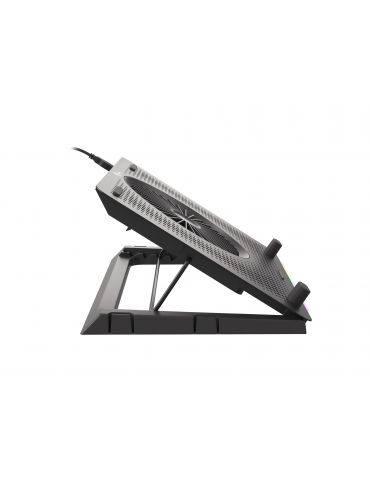 GENESIS Oxid 450 suporturi de răcire pentru calculatoarele portabile 39,6 cm (15.6") 2400 RPM Negru