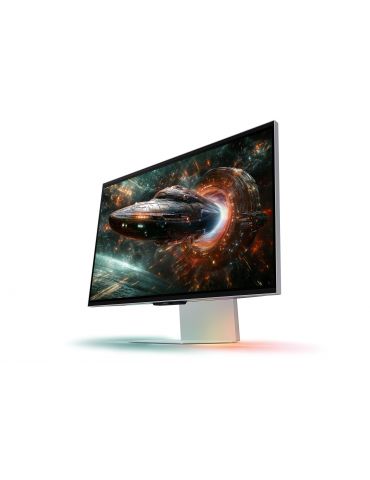 Samsung G90XF monitoare LCD 68,6 cm (27") 3840 x 2160 Pixel 4K Ultra HD Argint