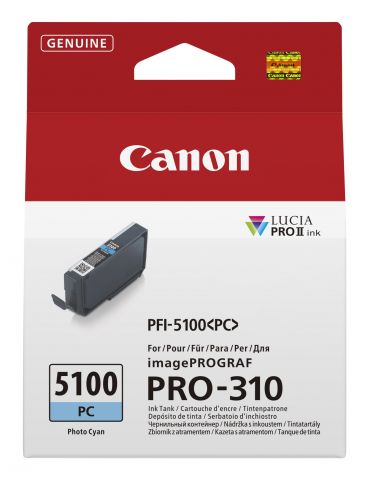 Canon PFI-5100 PC cartușe cu cerneală 1 buc. Original Cyan foto - Tik.ro