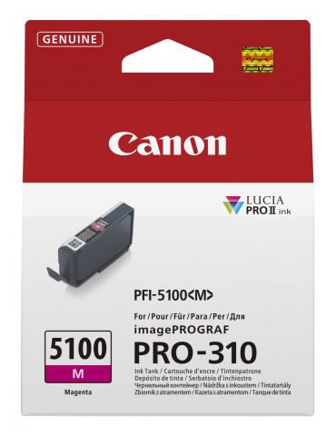 Canon PFI-5100 M cartușe cu cerneală 1 buc. Original Magenta - Tik.ro