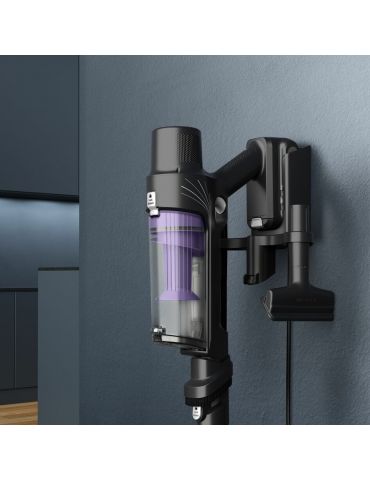 Rowenta RH6A35 Aspirator 2 în 1 Baterie Usca Fără sac Purpuriu, Argint