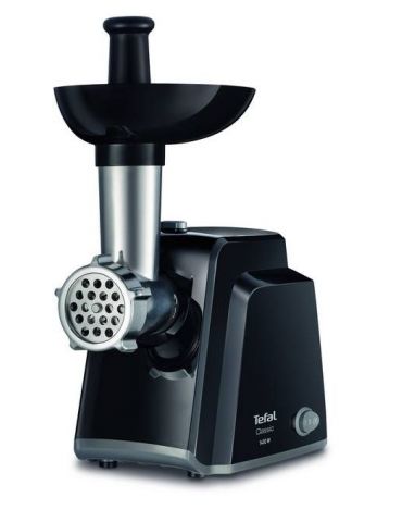 Tefal NE105838 mașini de tocat 1400 W Negru, Din oţel inoxidabil