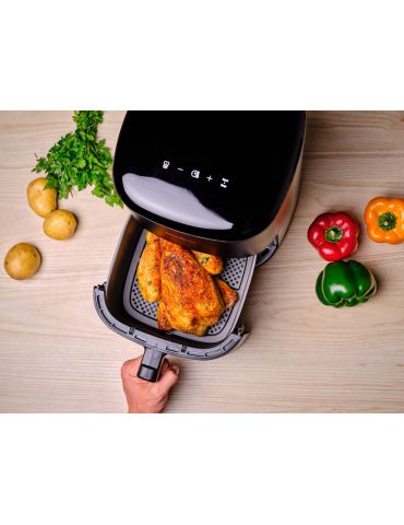 Tefal Easy Fry Max EY2453 Singur 5 L De sine-stătător 1500 W Friteuză cu aer cald Verde