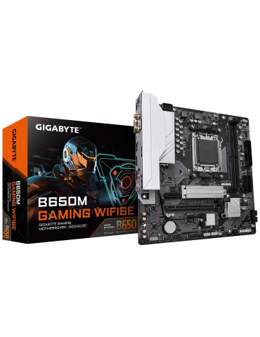 GIGABYTE B650M GAMING WIFI6E plăci de bază AMD B650 Mufă AM5 micro-ATX - Tik.ro