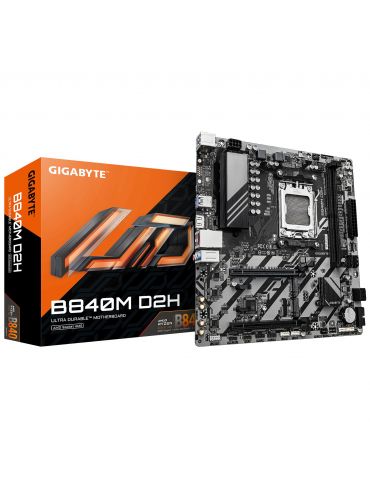 GIGABYTE B840M D2H plăci de bază AMD B840 Mufă AM5 micro-ATX - Tik.ro