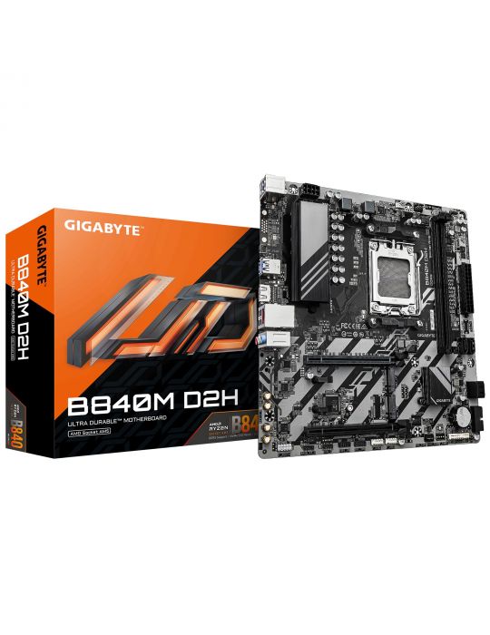 GIGABYTE B840M D2H plăci de bază AMD B840 Mufă AM5 micro-ATX