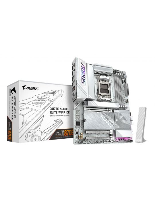 GIGABYTE X870E AORUS ELITE WIFI7 ICE AMD X870E Mufă AM5 ATX