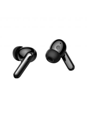 HATOR Hyperpunk Truepods Hybrid ANC Căști True Wireless Stereo (TWS) În ureche Apeluri Muzică Bluetooth Negru