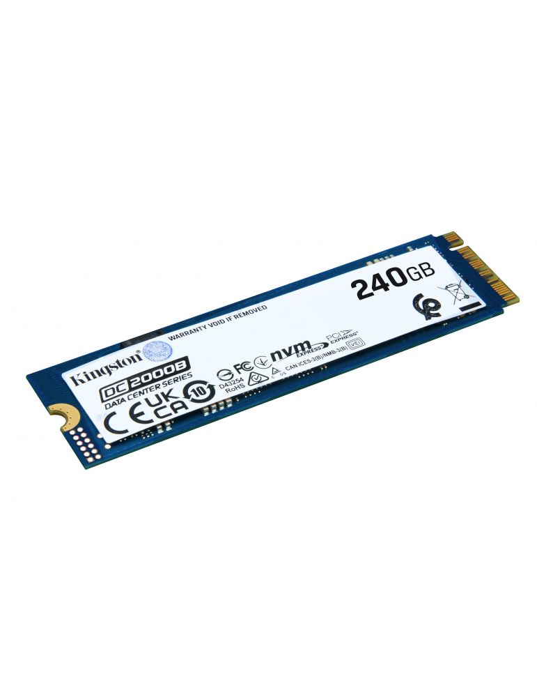 Kingston Technology DC2000B 240 Giga Bites M.2 PCI Express 4.0 NVMe 3D TLC