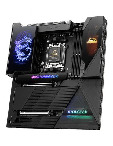 MSI MEG X870E GODLIKE plăci de bază AMD X870E Mufă AM5 Prelungit ATX