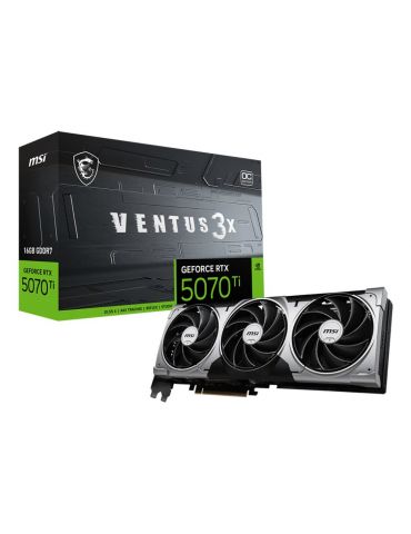 MSI GeForce RTX 5070 Ti 16G VENTUS 3X OC NVIDIA 16 Giga Bites GDDR7