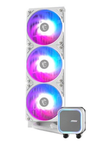 MSI MAG Coreliquid A13 360 WHITE Placă de bază, Procesor Răcire lichidă all-in-one 12 cm Alb 1 buc.