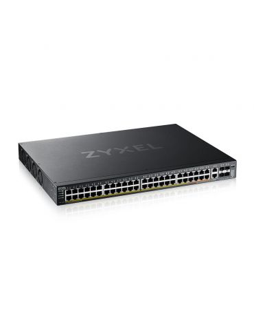 Zyxel XGS2220-54HP Gestionate L3 Gigabit Ethernet (10 100 1000) Power over Ethernet (PoE) Suport