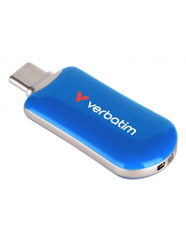 Verbatim 30234 memorii flash USB 256 Giga Bites USB tip-C 3.2 Gen 1 (3.1 Gen 1) Albastru
